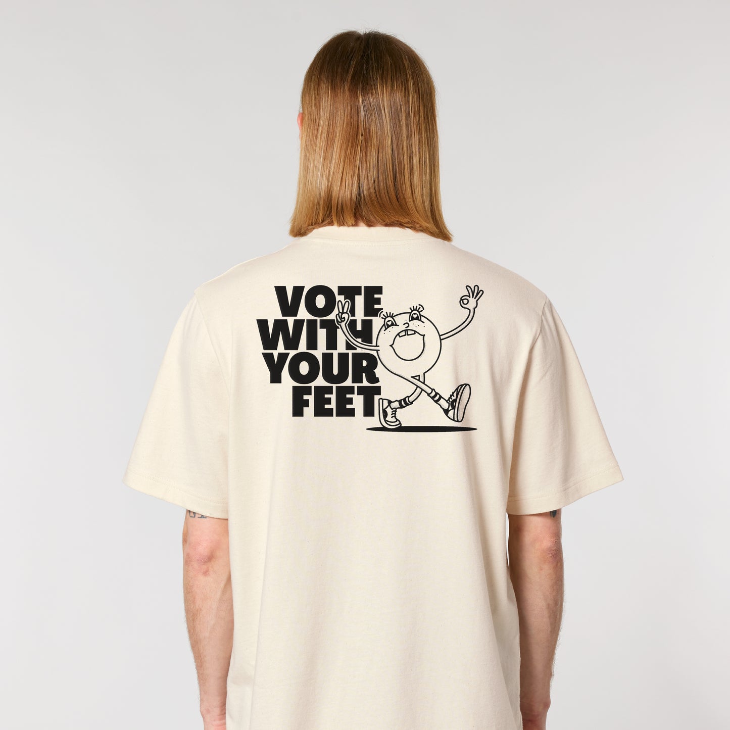 VOTE WITH YOUR FEET TEE